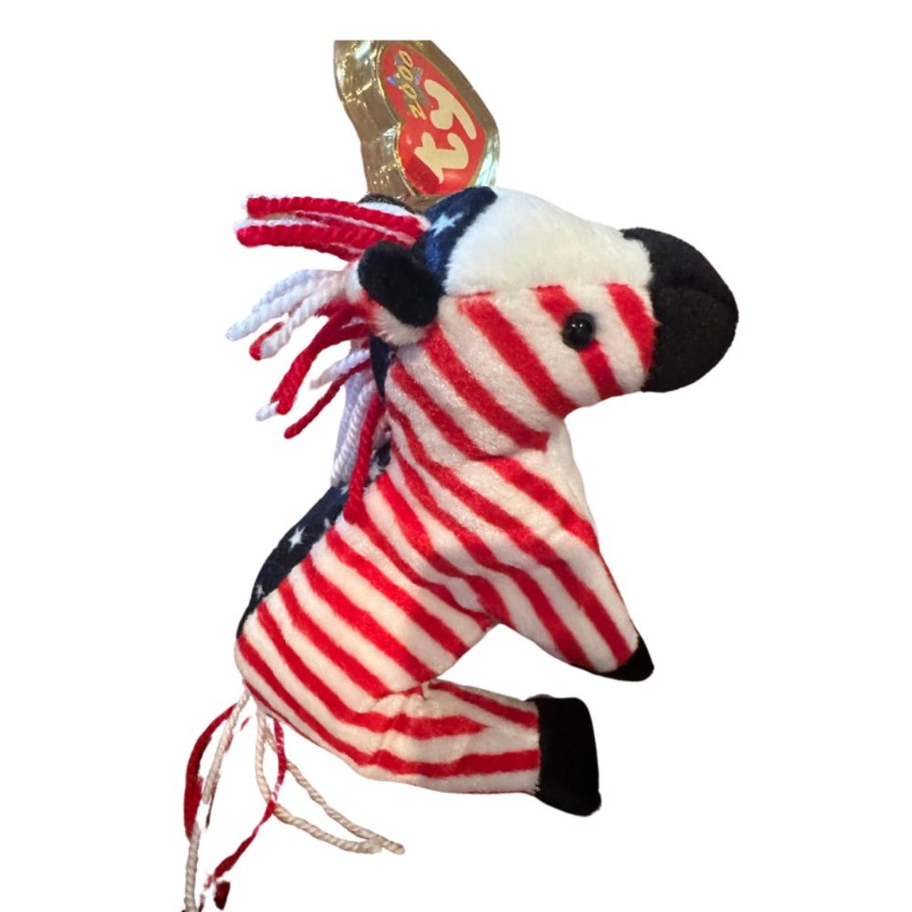 Ty Beanie Babies Left the Donkey 2000 - NWT